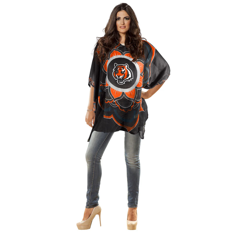 Cincinnati Bengals Caftan Flower