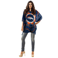 Denver Broncos Caftan Flower