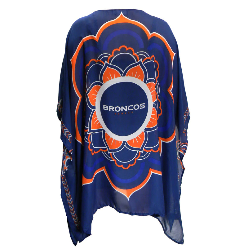 Denver Broncos Caftan Flower