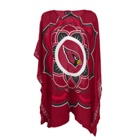 AZ Cardinals Caftan Flower