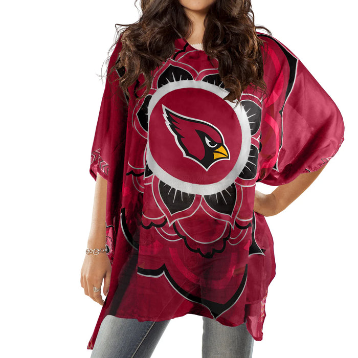 AZ Cardinals Caftan Flower