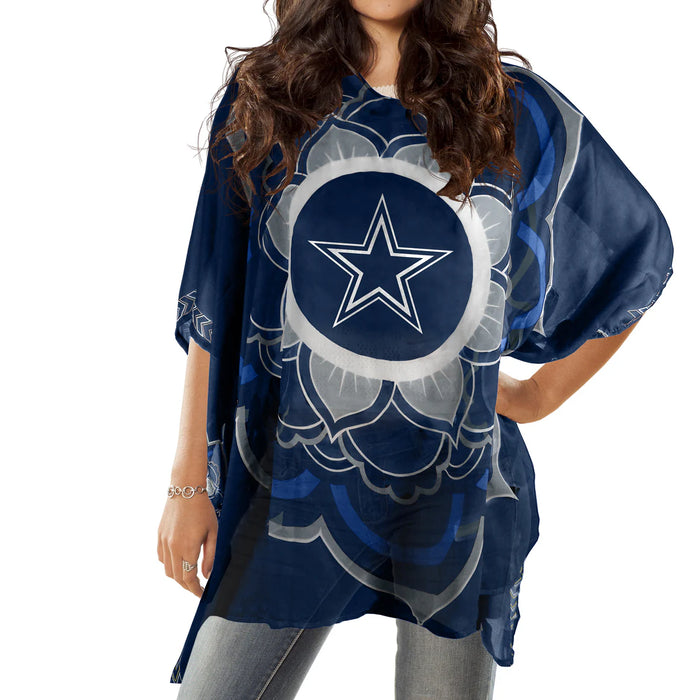 Dallas Cowboys Caftan Flower