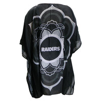 Las Vegas Raiders Caftan Flower