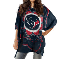 Houston Texans Caftan Flower