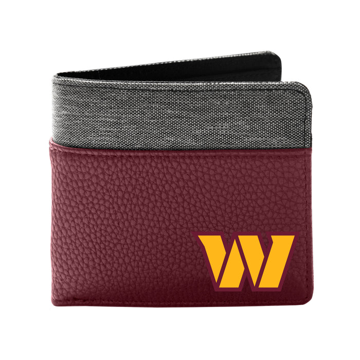 Washington Commanders Pebble Bi-Fold Wallet