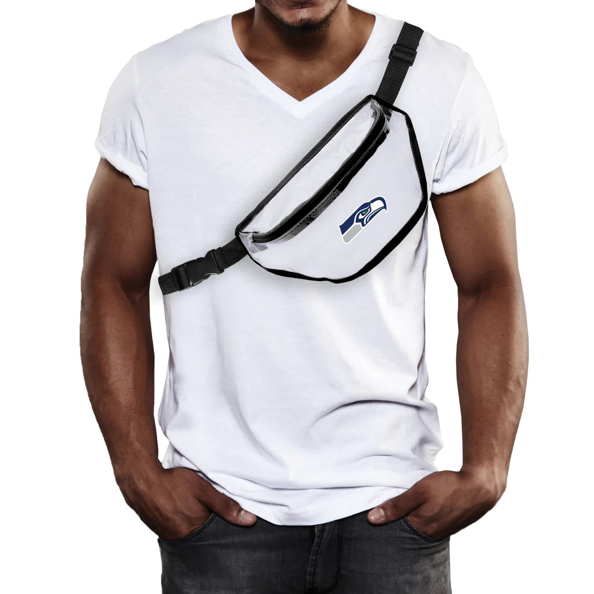 Seattle Seahawks Clear Fanny Pack