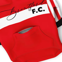 Brentford FC 25/26 Home Kit-Inspired Zip-Up Hoodie