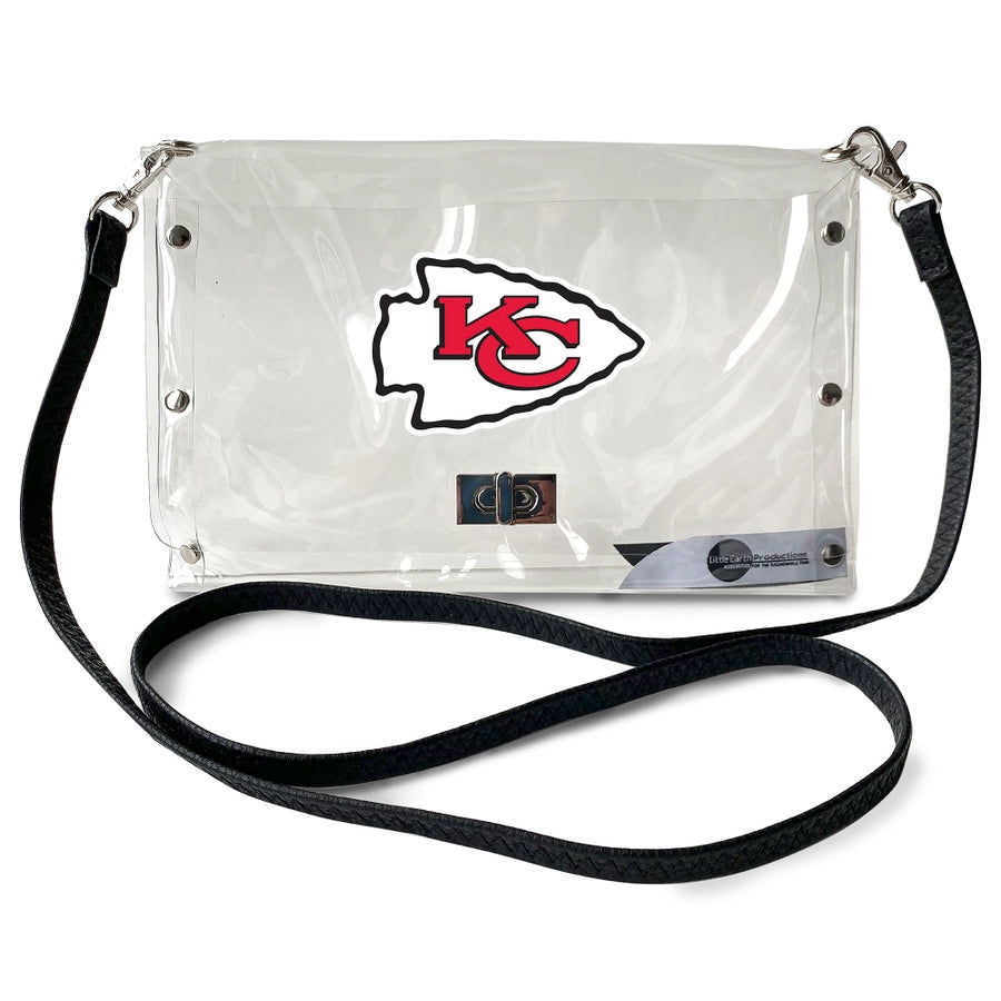 Kansas City Chiefs Clear Envelope Purse