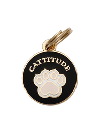 Cattitude Pet ID Tag