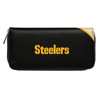 Pittsburgh Steelers Curve Zip Organizer Wallet