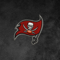 Tampa Bay Buccaneers Fur Trim Poncho