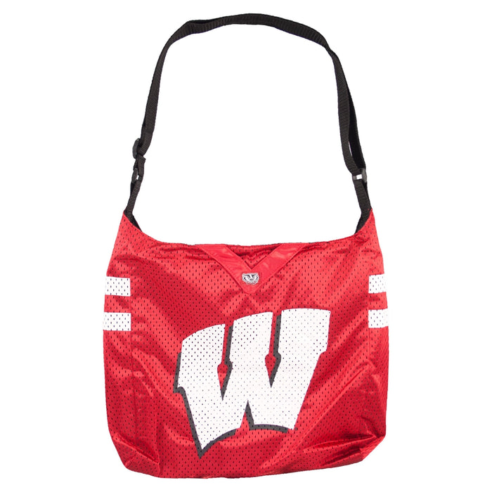 WI Badgers Team Jersey Tote