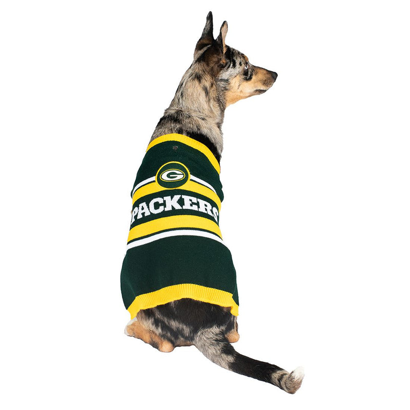 Green Bay Packers Colorblock Pet Sweater