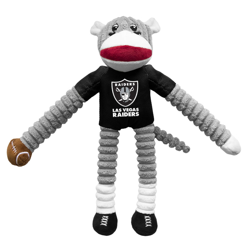 Las Vegas Raiders Sock Monkey Toy