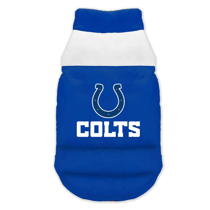 Indianapolis Colts Parka Puff Vest