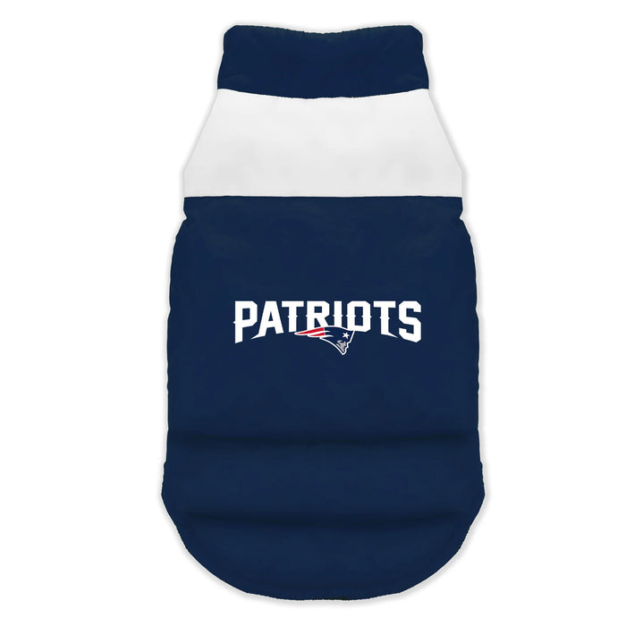 New England Patriots Parka Puff Vest