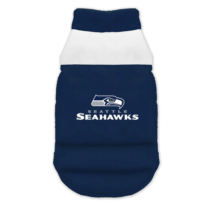 Seattle Seahawks Parka Puff Vest