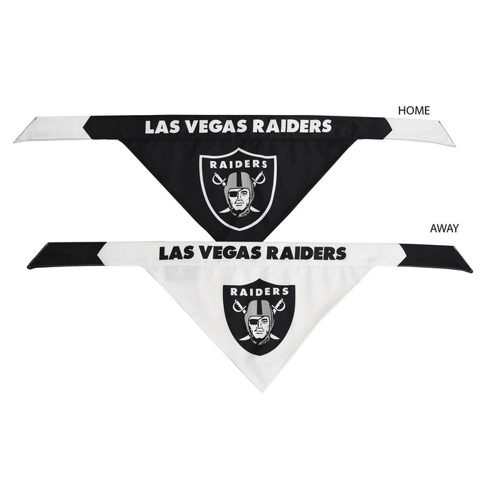 Las Vegas Raiders Home and Away Bandana Set