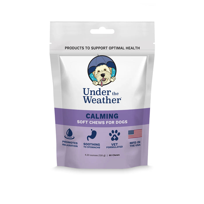 Under the Weather for Dogs - Calming Soft Chews - 60 Chews