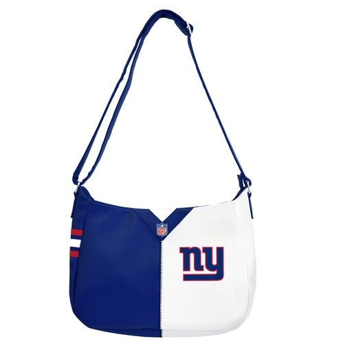 New York Giants Pebble Split Hobo Handbag