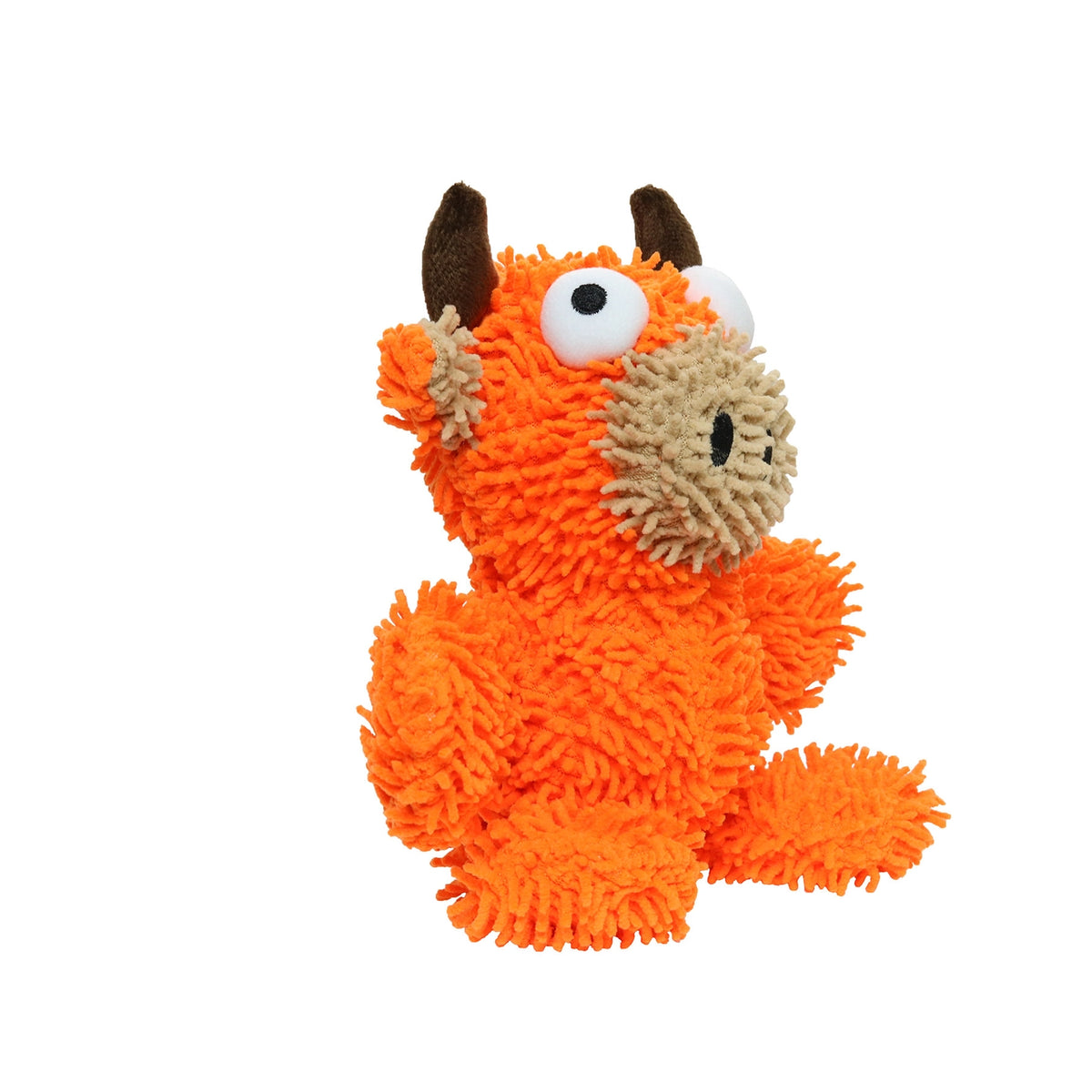 Mighty Microfiber Ball - Orange Bull Tough Toy