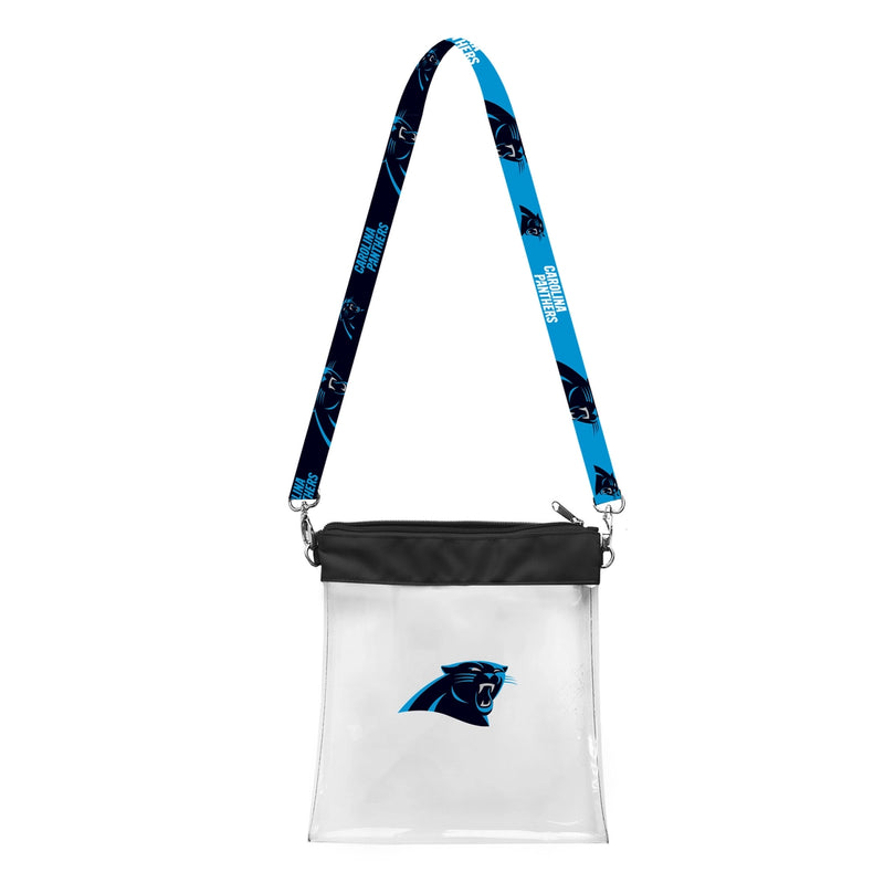 Carolina Panthers Clear Pattern Strap Bag