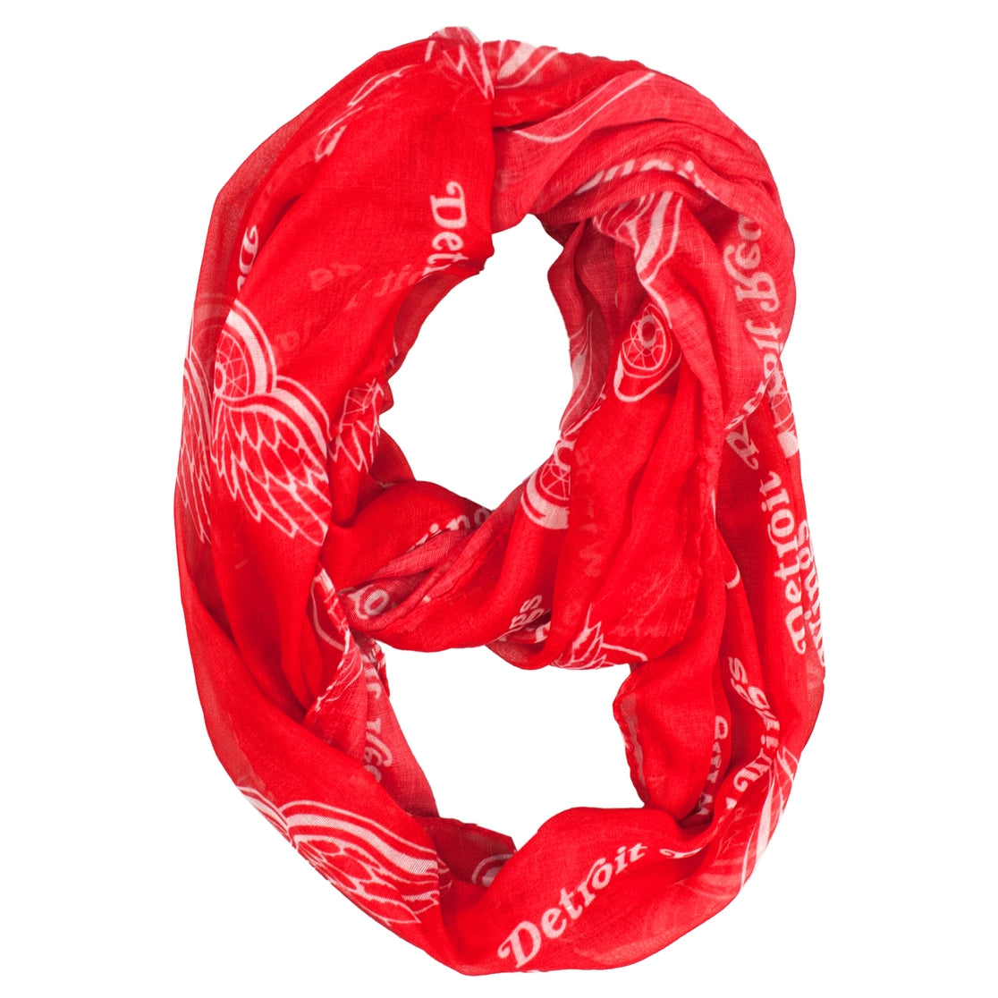 Detroit Red Wings Sheer Infinity Scarf