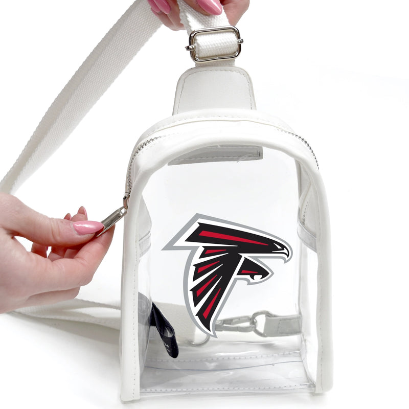 Atlanta Falcons Clear Mini Sling