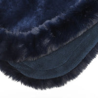 New York Rangers Fur Trim Poncho