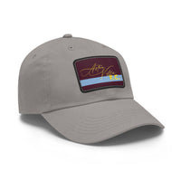 Aston Villa FC 25/26 Home Kit-Inspired Leather Patch Baseball Hat