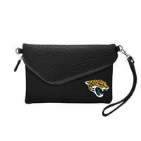 Jacksonville Jaguars Fold-Over Crossbody Pebble Purse