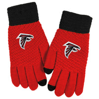 Atlanta Falcons Waffle Knit Gloves