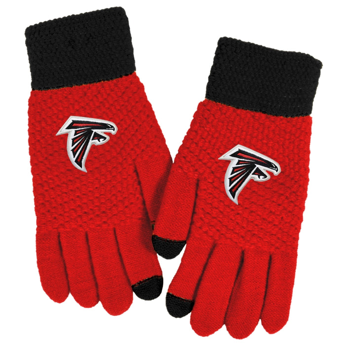 Atlanta Falcons Waffle Knit Gloves
