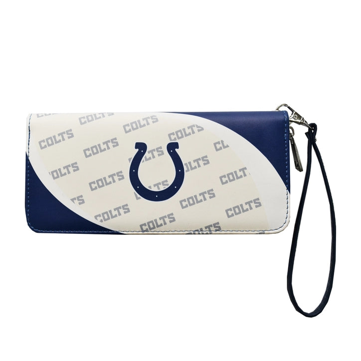 Indianapolis Colts Curve Zip Organizer Wallet