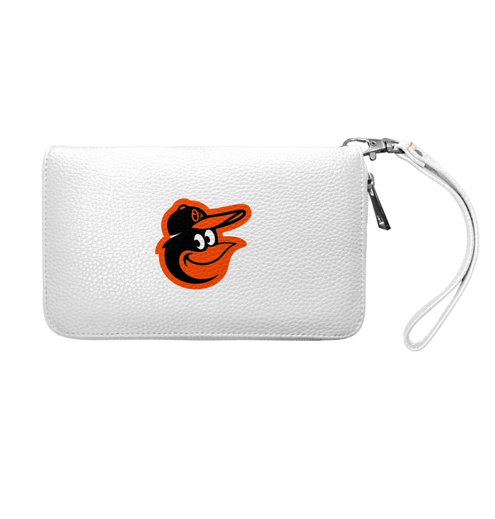 Baltimore Orioles Zip Organizer Wallet Pebble