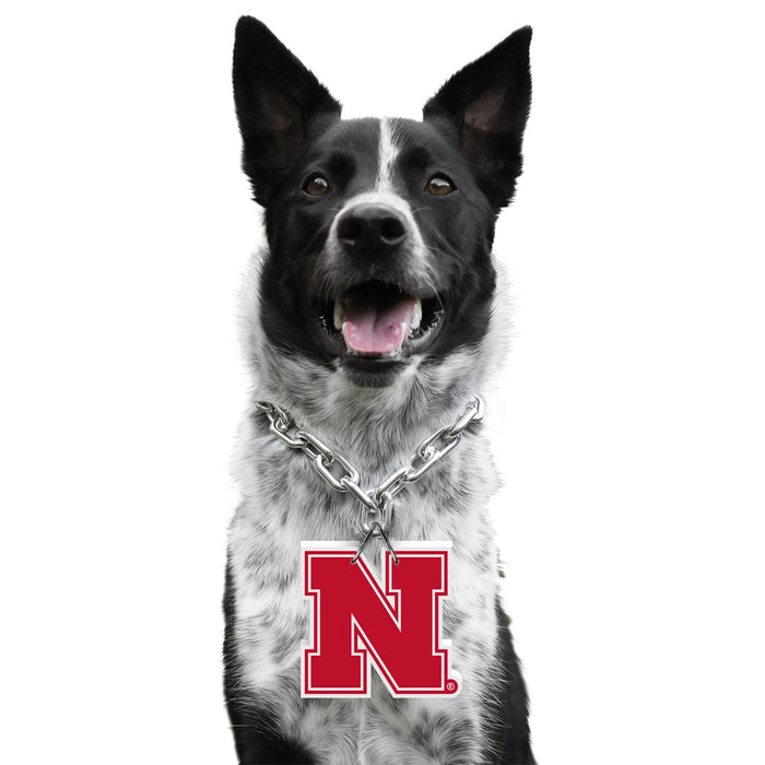 NE Cornhuskers Pet Fan Chain