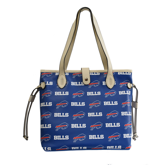 Buffalo Bills Patterned Tote Handbag