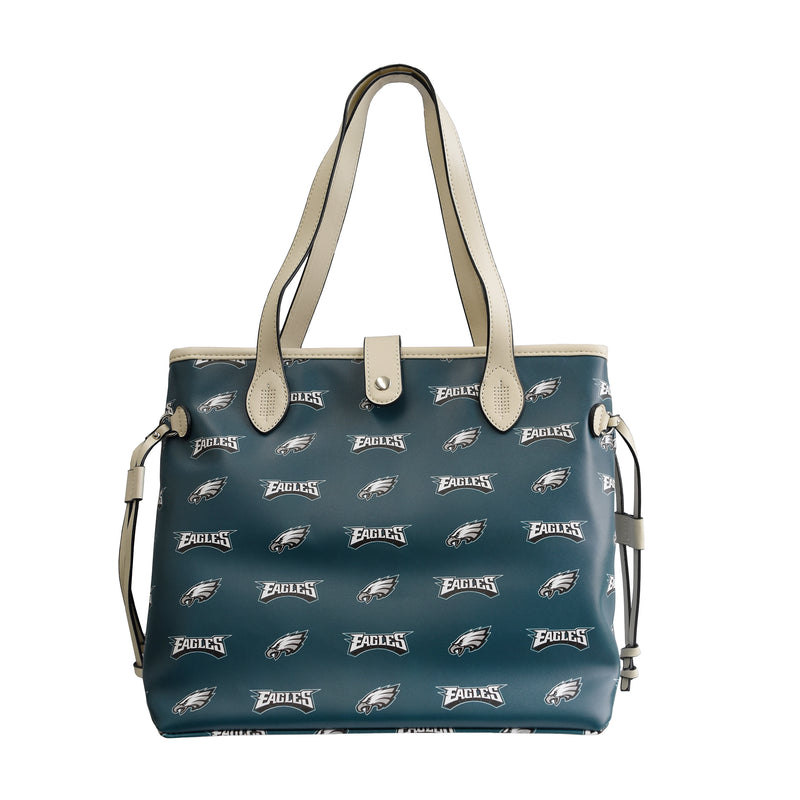 Philadelphia Eagles Patterned Tote Handbag