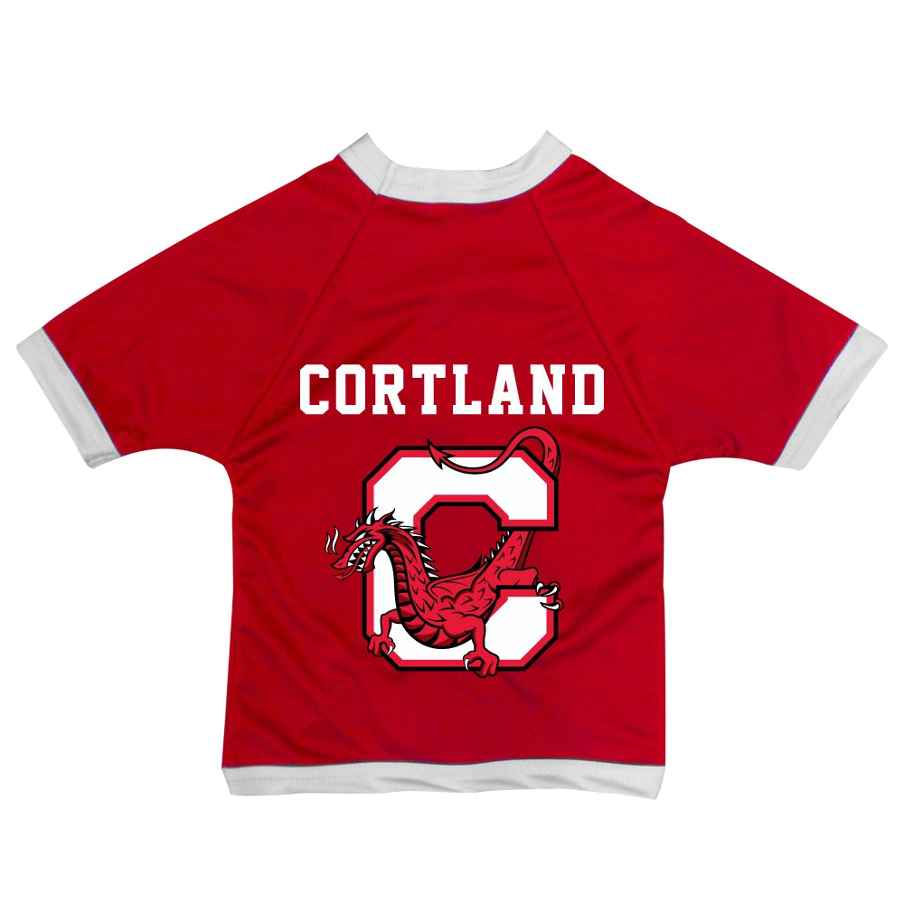 SUNY Cortland Red Dragons Pet Mesh Shirt