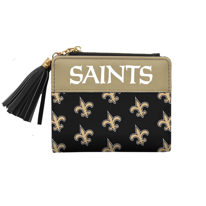 New Orleans Saints Mini Organizer Wallet