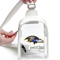 Baltimore Ravens Clear Mini Sling