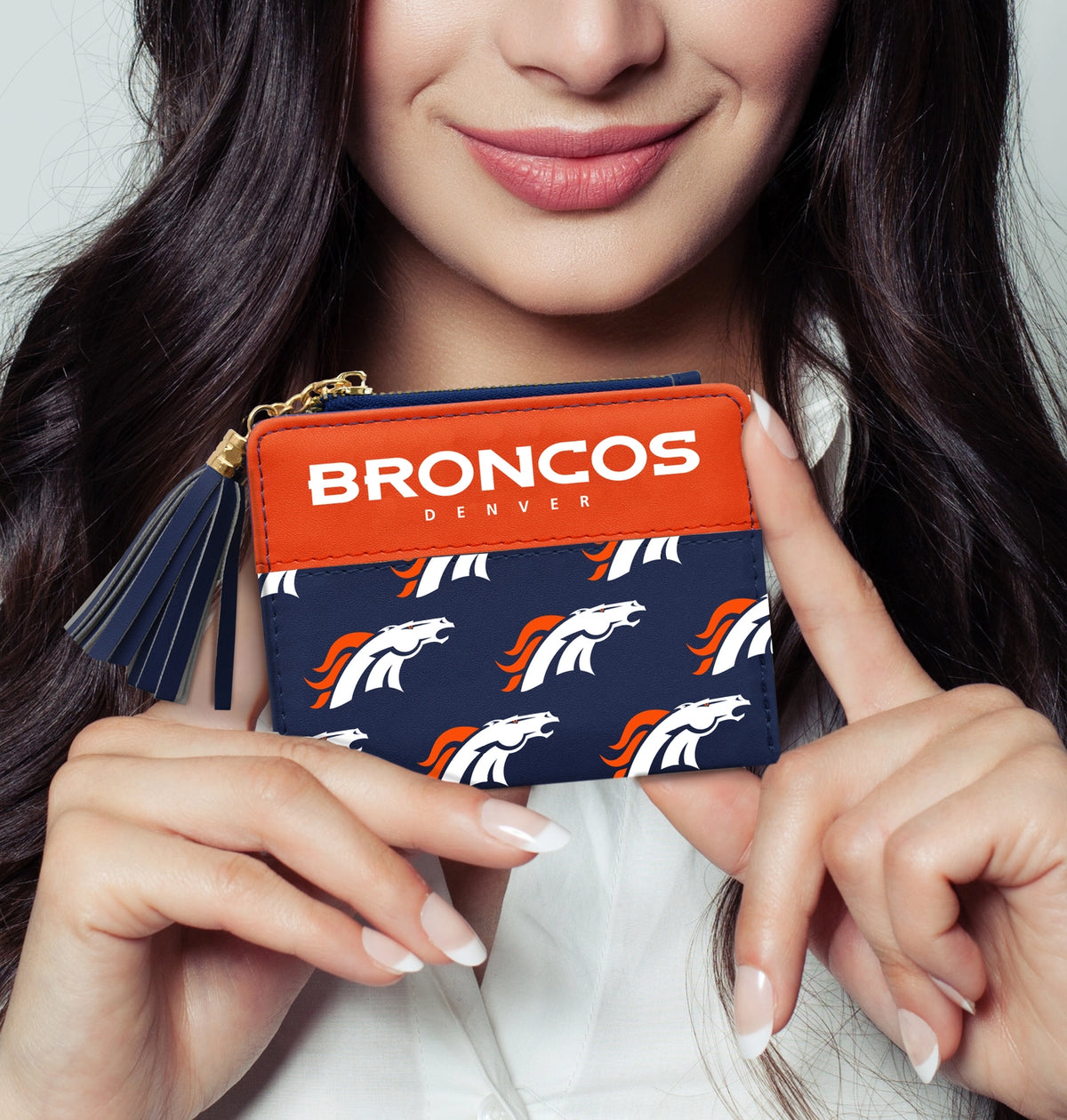 Denver Broncos Mini Organizer Wallet