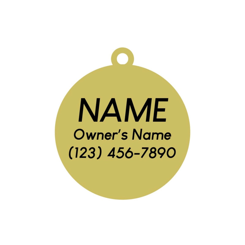 Lover, Not a Biter Pet ID Tag