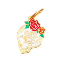 Bad to the Bone Pet ID Tag