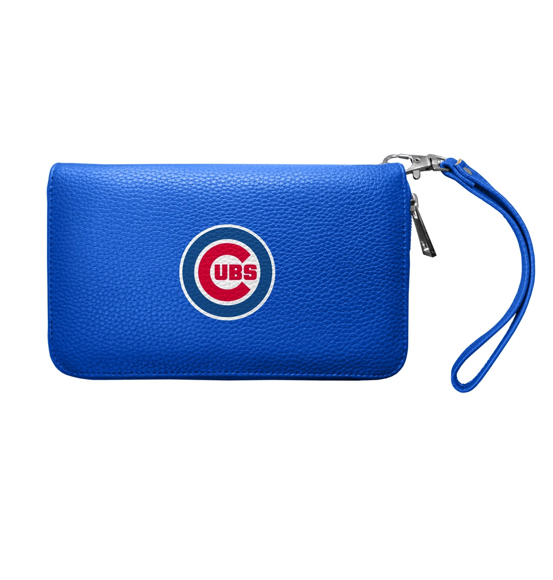 Chicago Cubs Zip Organizer Wallet Pebble