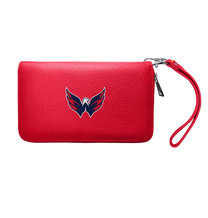 Washington Capitals Zip Organizer Wallet Pebble