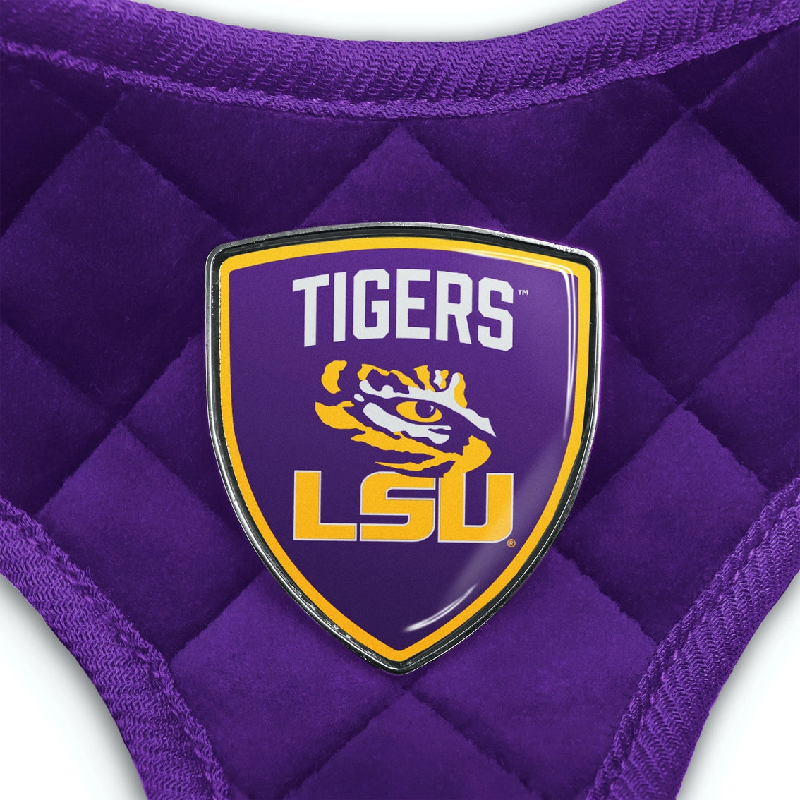 LSU Tigers Velvet Harness