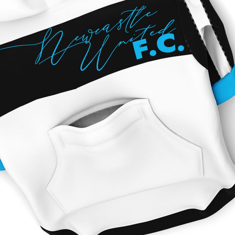 Newcastle United FC 25/26 Home Kit-Inspired Zip Hoodie