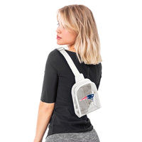 New England Patriots Clear Mini Sling