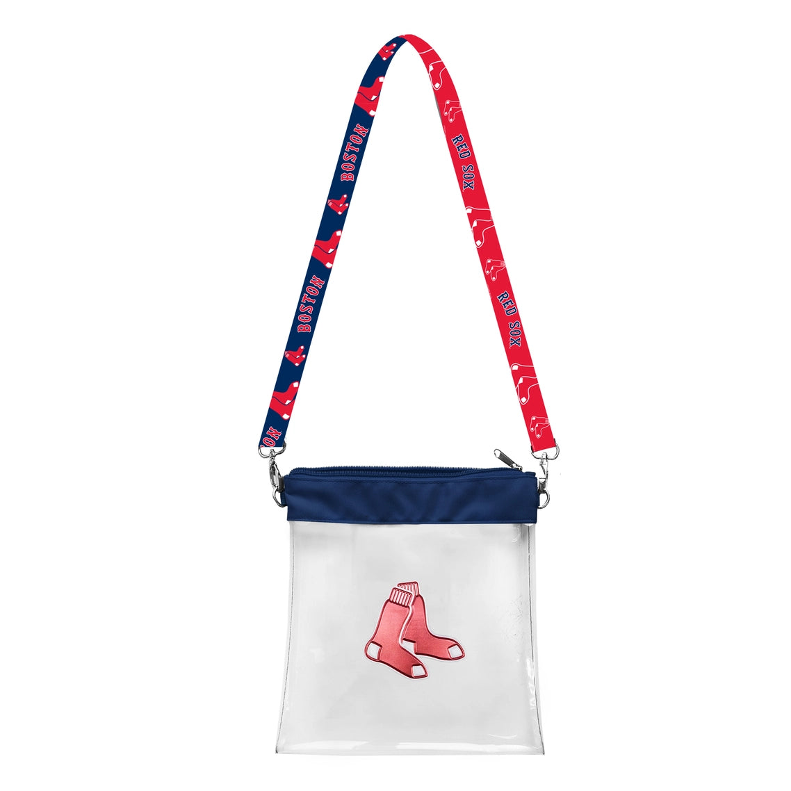 Boston Red Sox Clear Satchelette - 3D